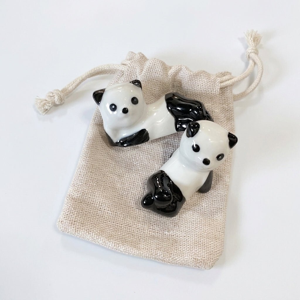 Panda Chopstick Rest | Set of 2