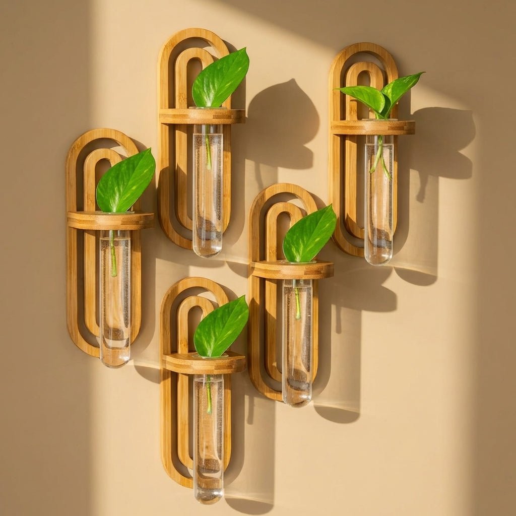Bamboo Propagation Planter | Wall Vase