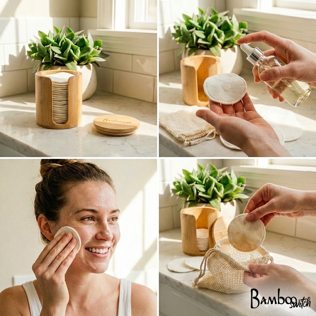 Reusable Bamboo Cotton Facial Rounds | 20 Ct.