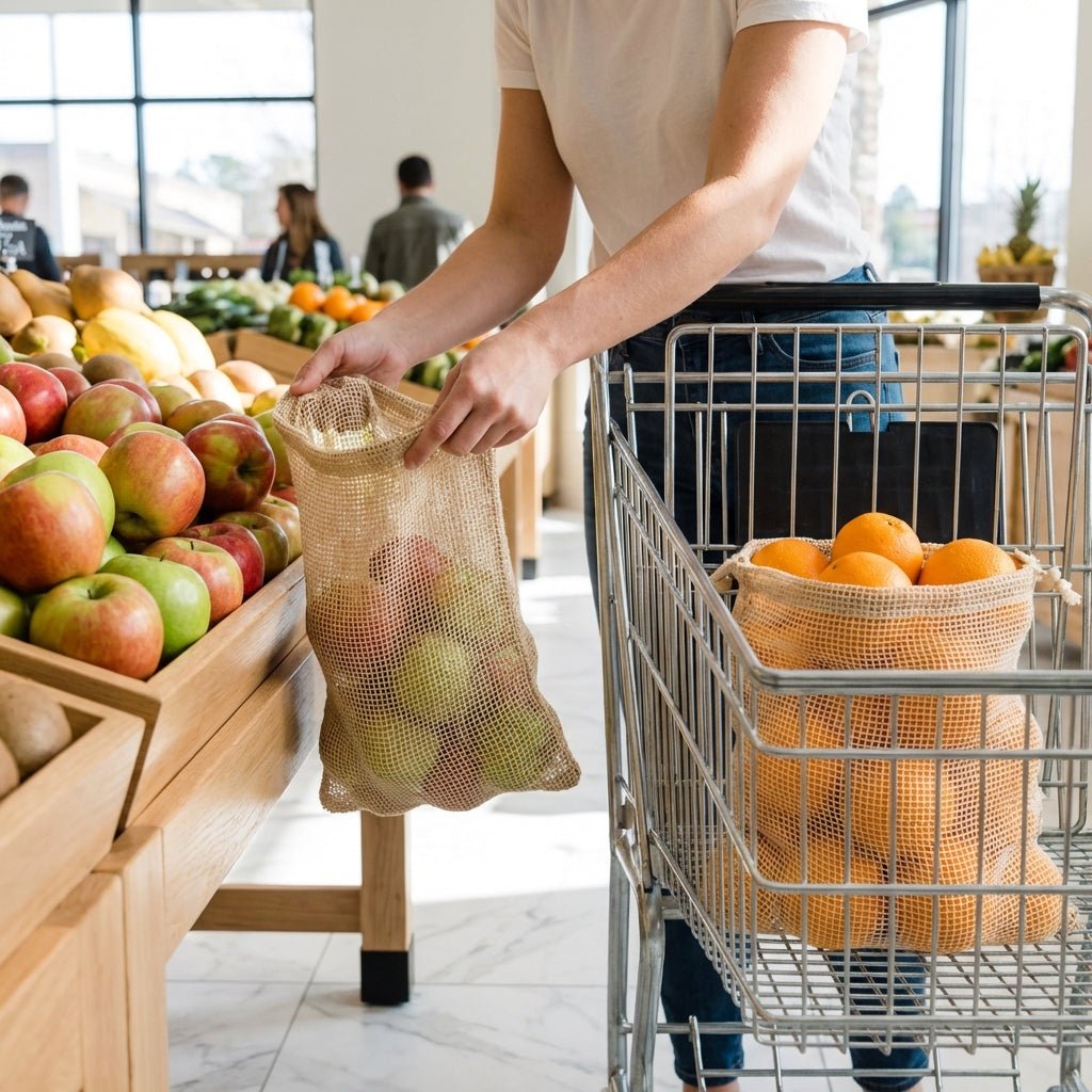 Reusable Mesh Produce Bags | 2 Pack