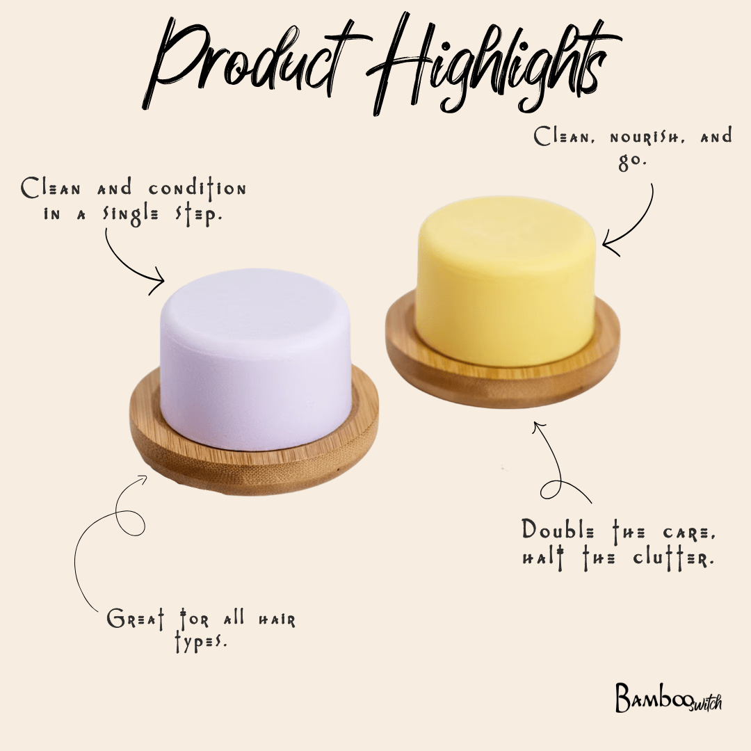 Shampoo & Conditioner | 2 in 1 | Turmeric