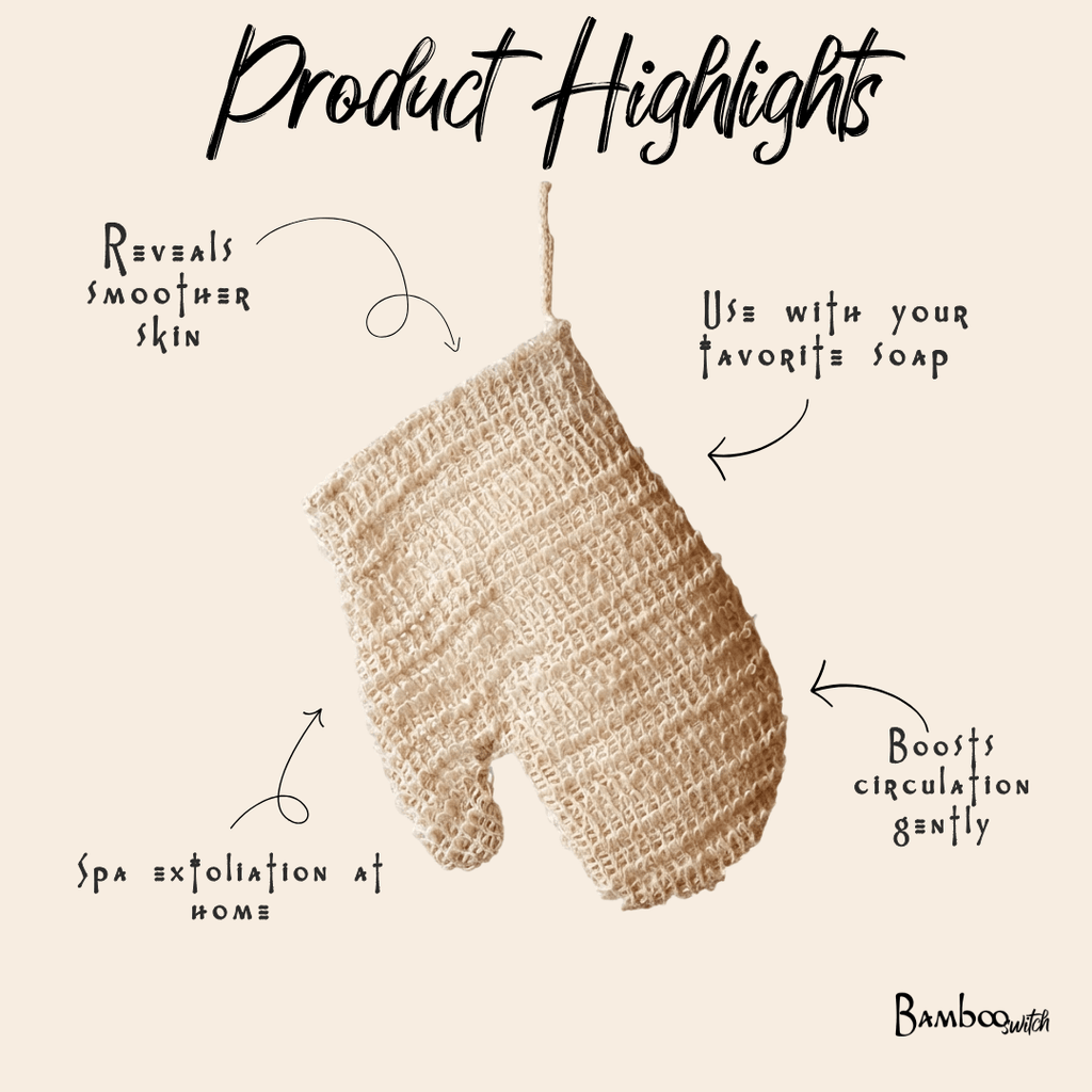 Sisal Exfoliating Glove