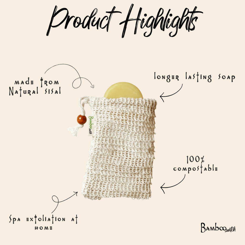 Sisal Soap Saver Bag