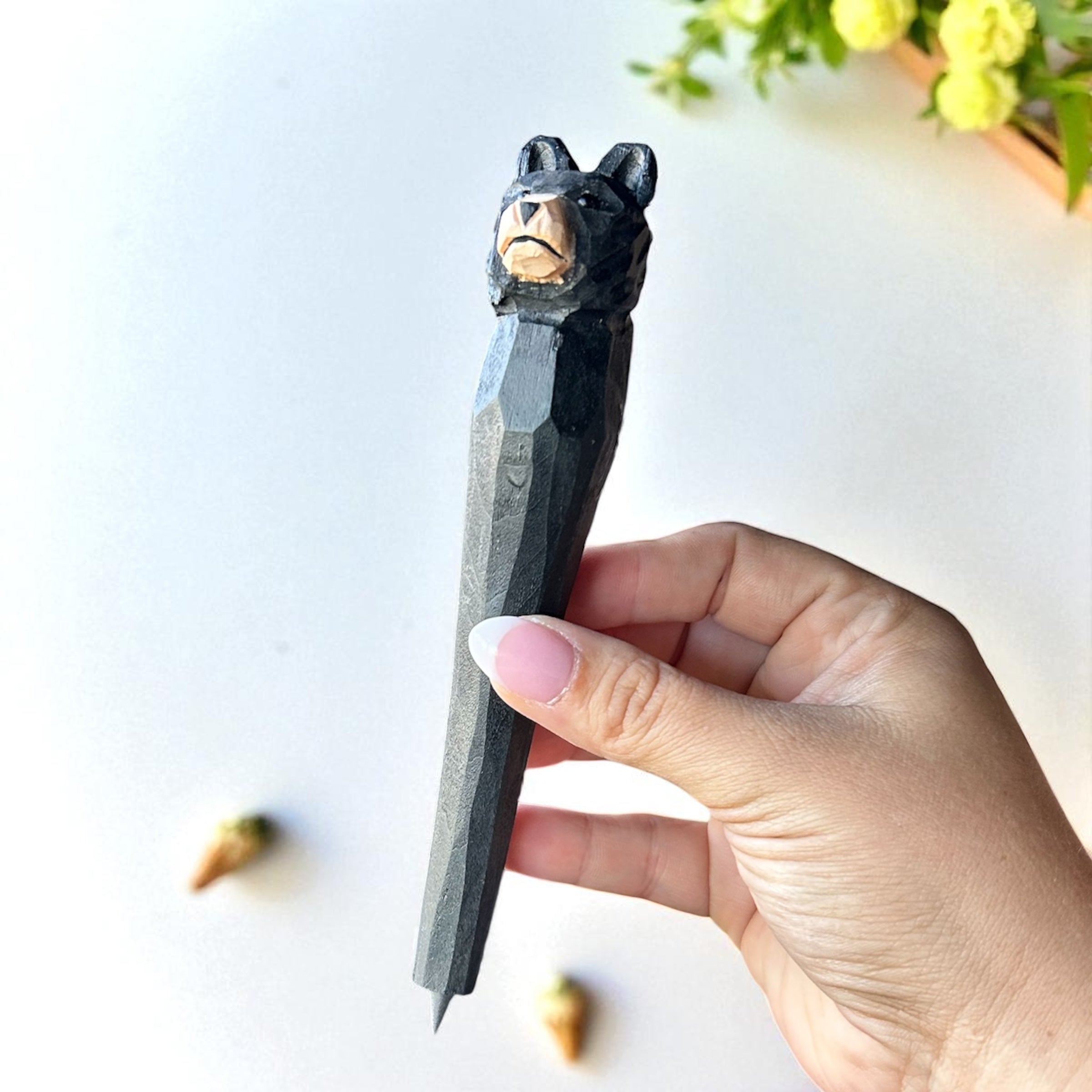 Wooden Animal Never Ending Pencil