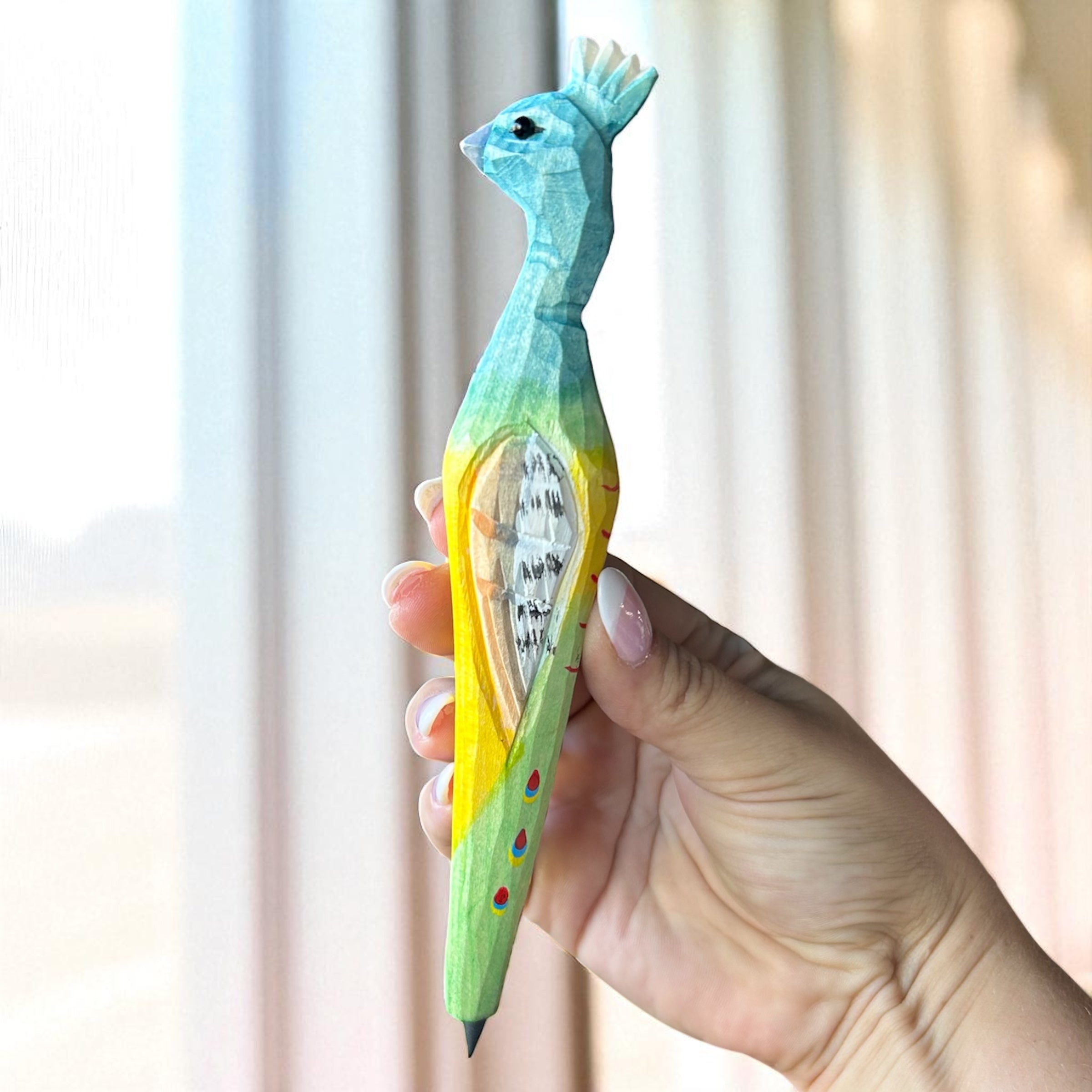 Wooden Animal Never Ending Pencil