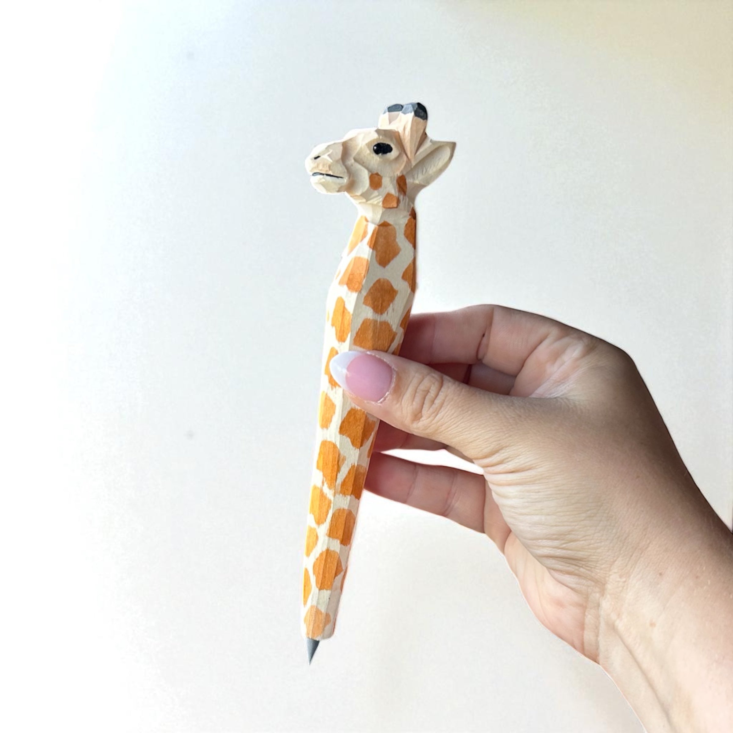 Wooden Animal Never Ending Pencil