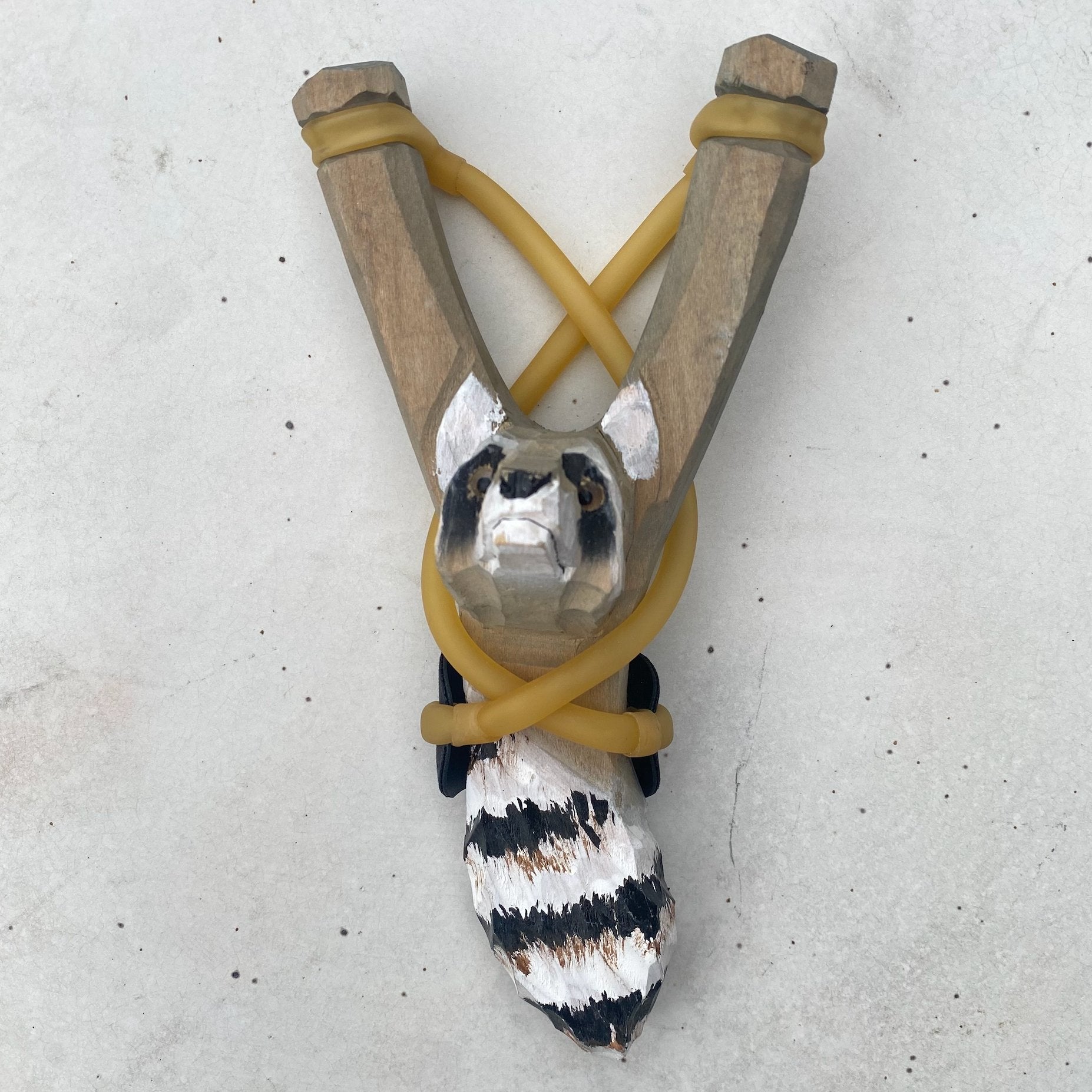 Wooden Toy | Animal Slingshot