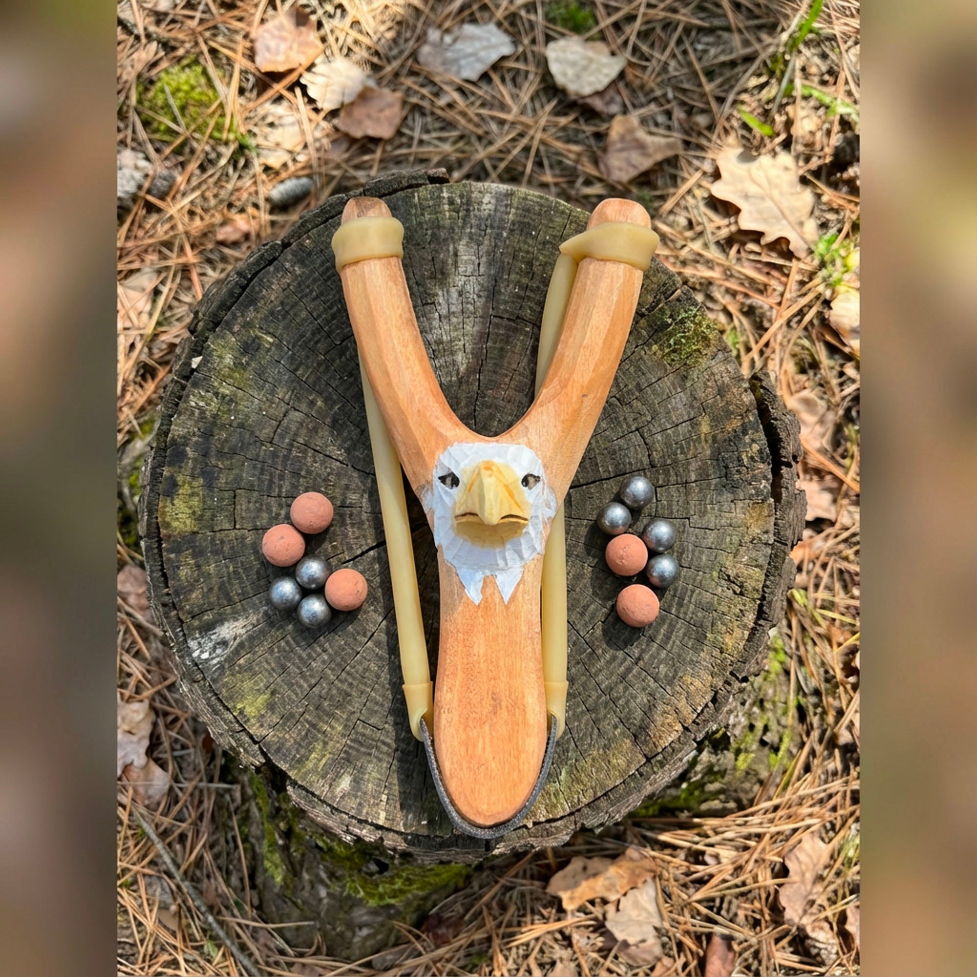 Wooden Toy | Animal Slingshot