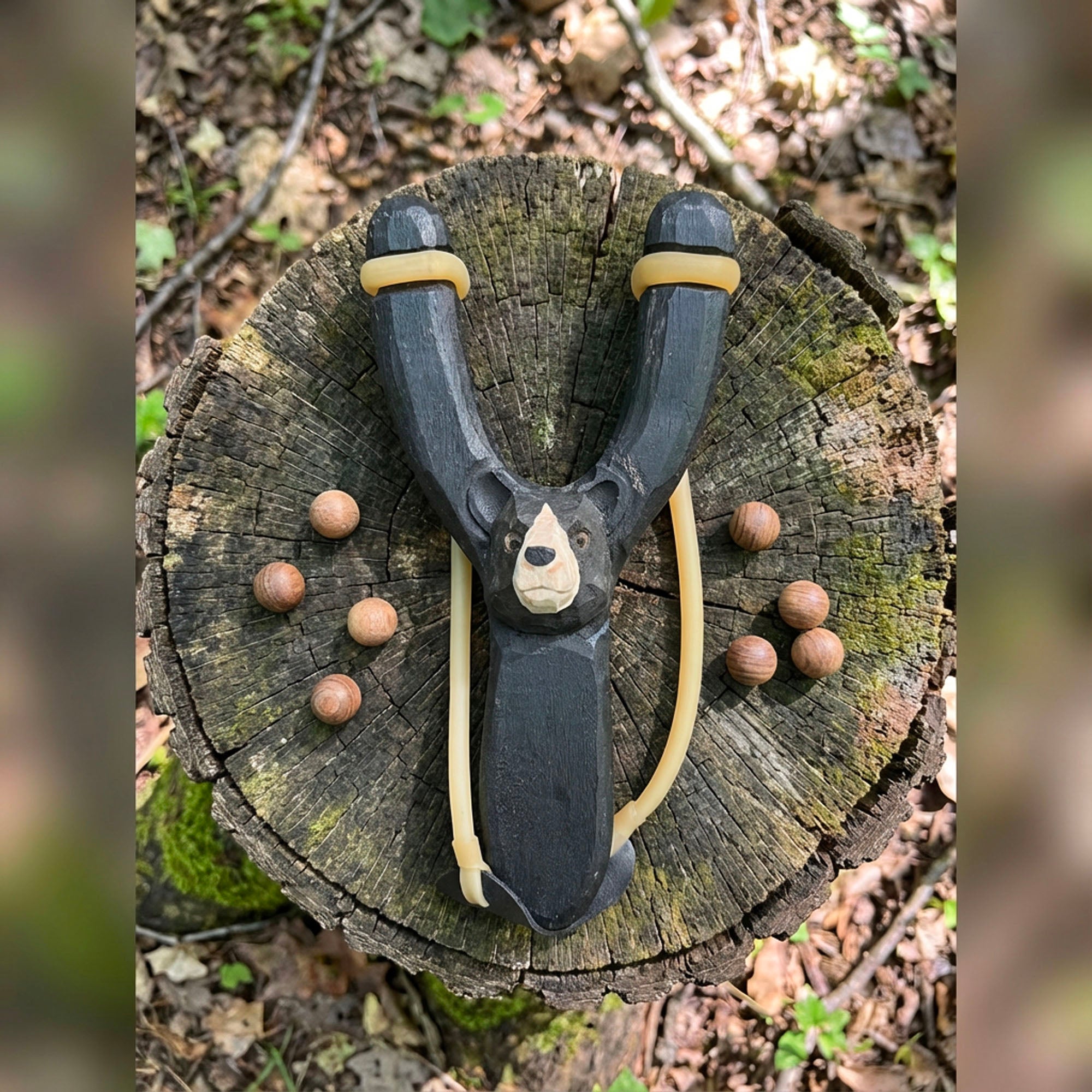 Wooden Toy | Animal Slingshot