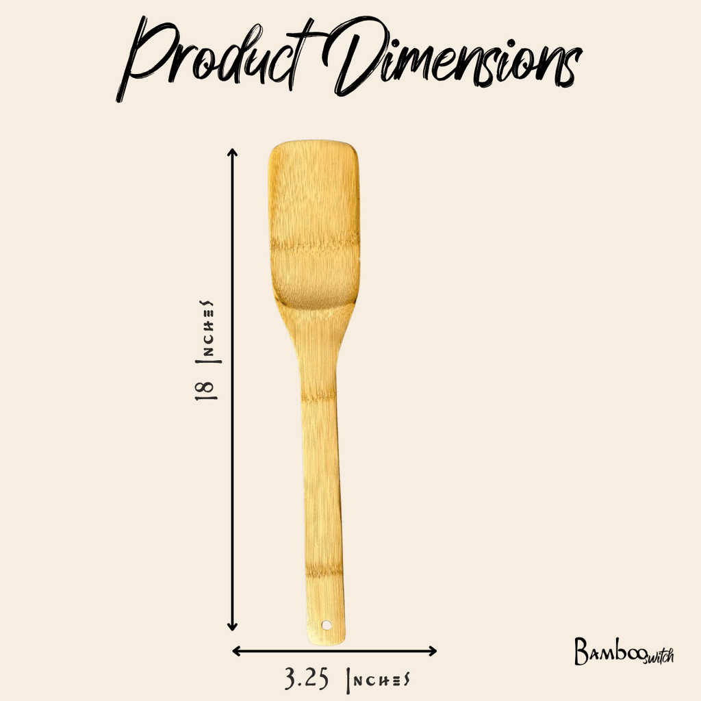 Bamboo XL Barbeque Grilling Spatula