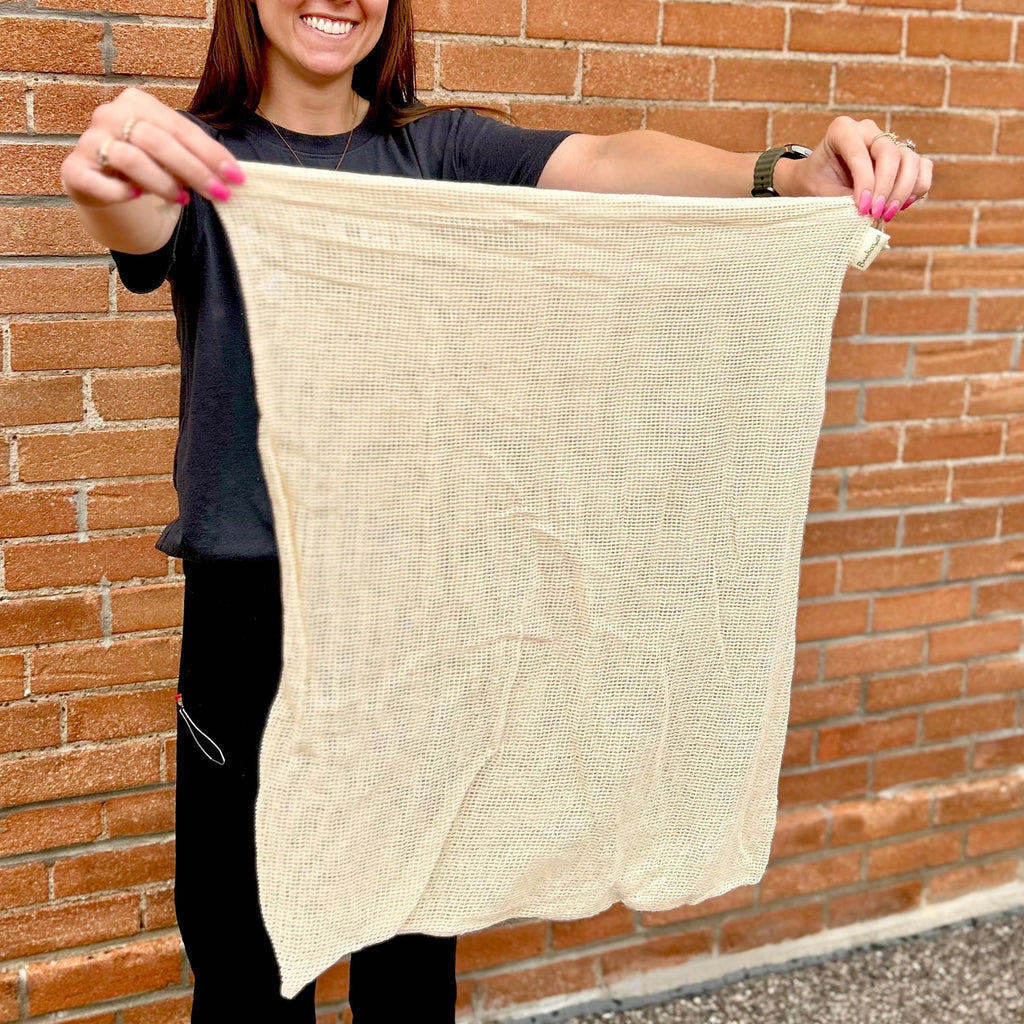 XL Cotton Delicates & Laundry Bag